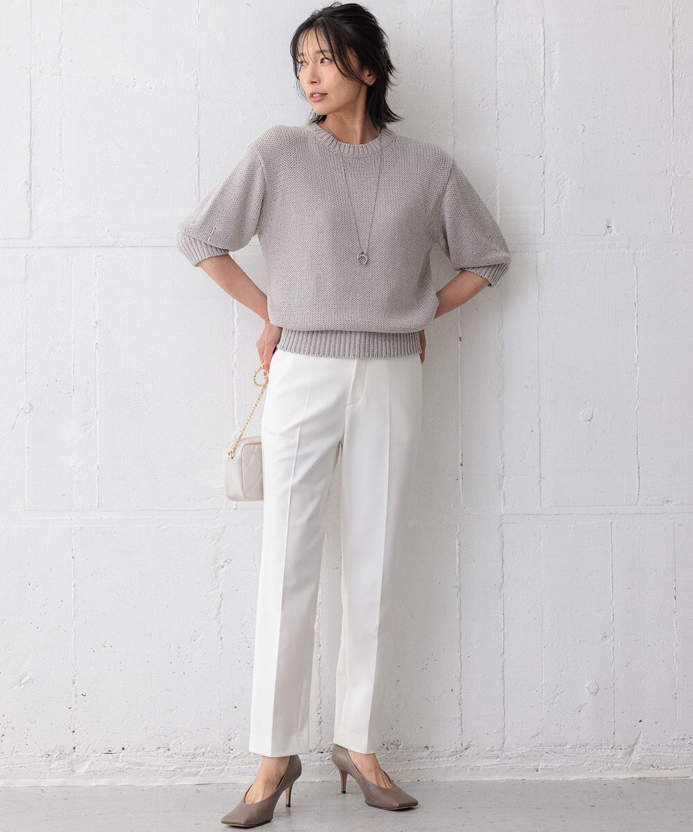 23区 【洗える】ルレックスバルキー ラメニット 