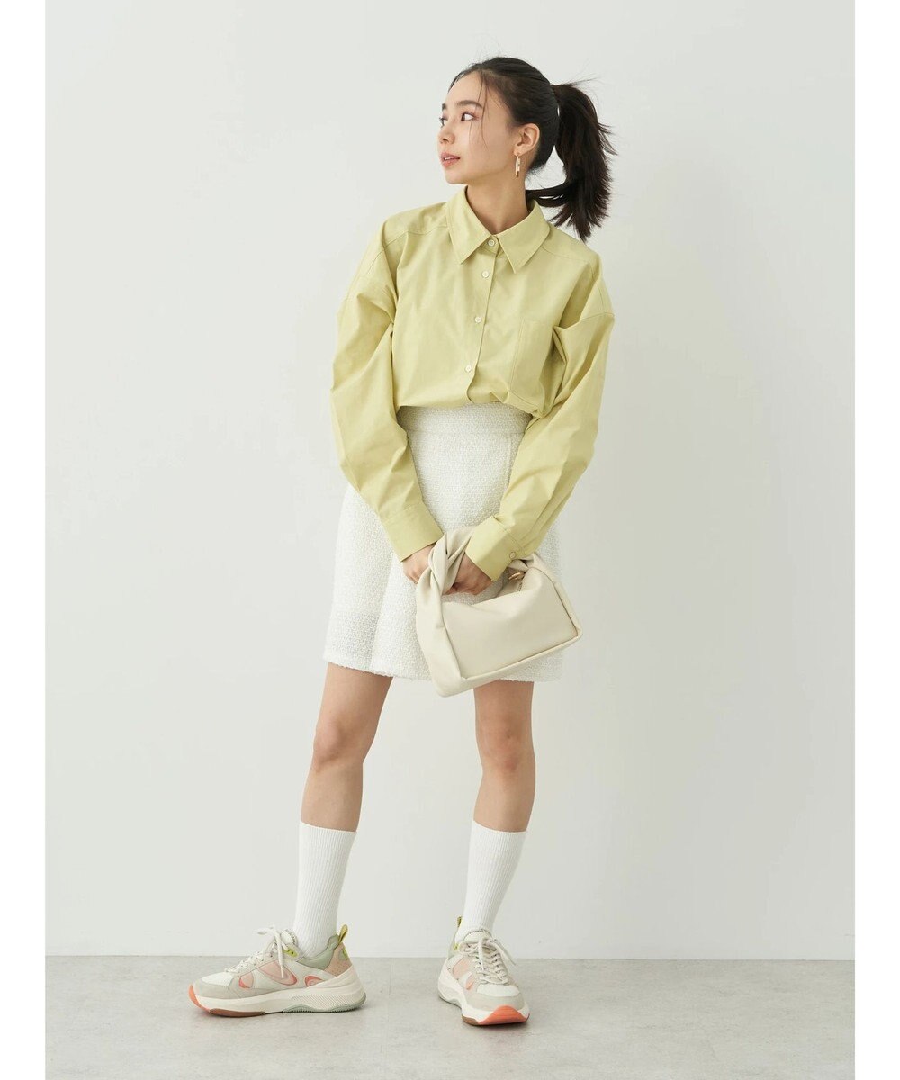 earth music&ecology ボーイズライクシャツ 