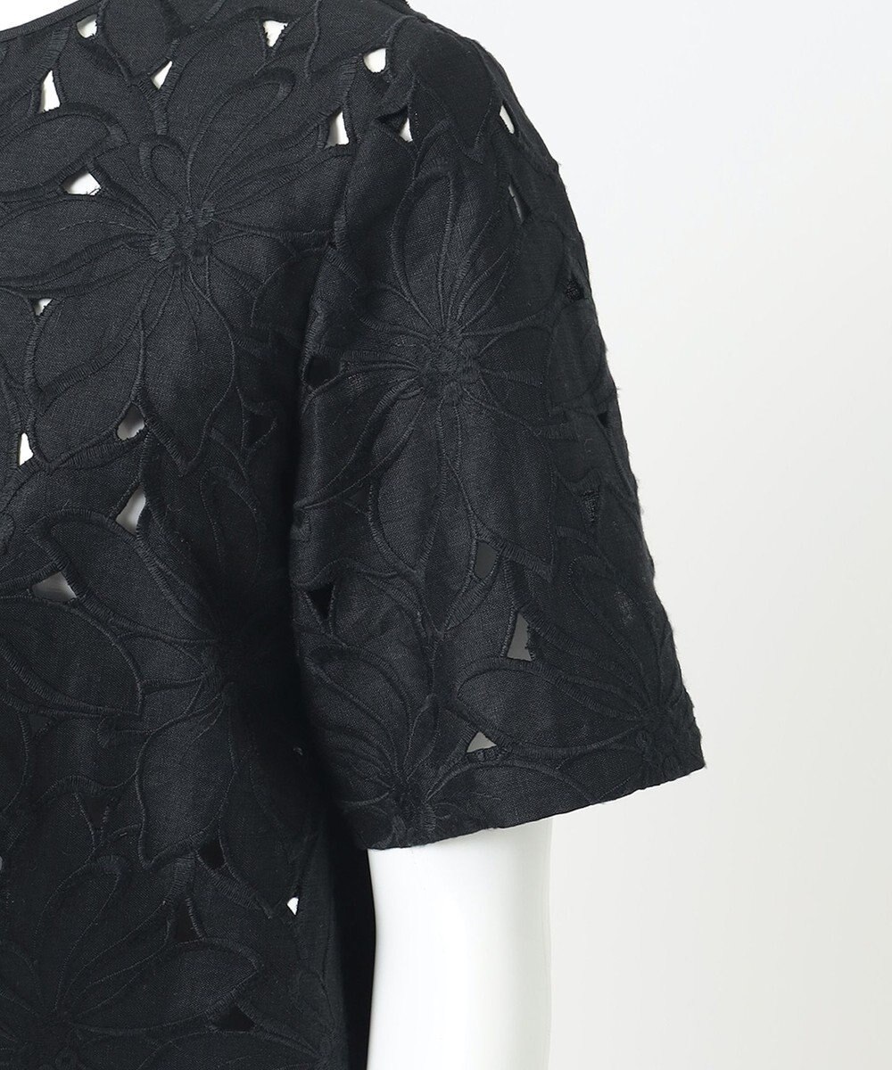 23区 【R(アール)】リネンエンブロイダリー ブラウス 