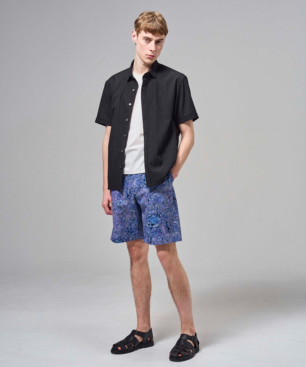 JOSEPH HOMME 【新素材】ドットエアーリバーシブル ドロスト付ショートパンツ / BERMUDA 