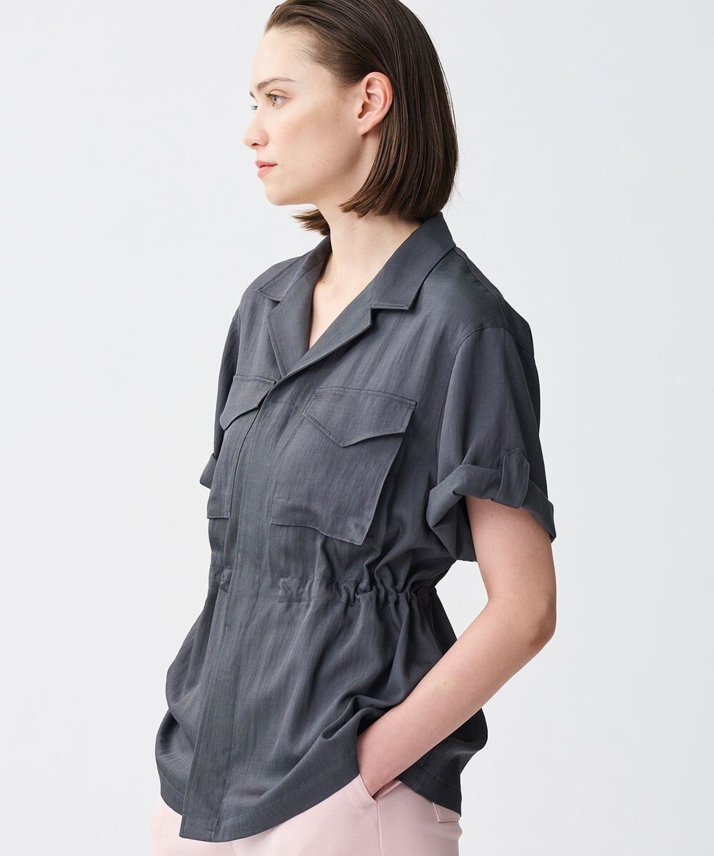 uncrave ドレープツイル ミリタリー ジャケット 