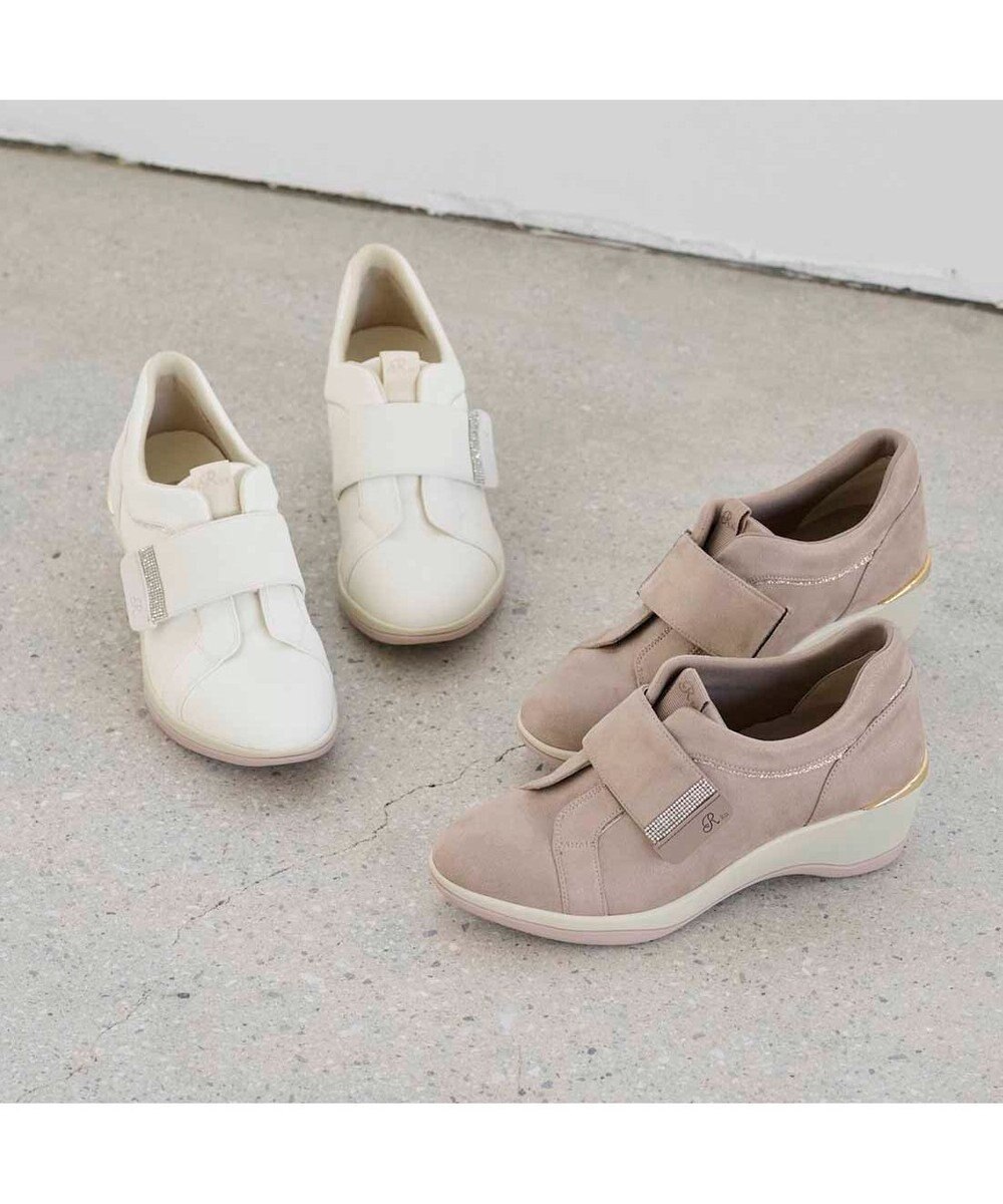 Riz raffinee <Riz raffinee>ヒールアップベルトスニーカー 