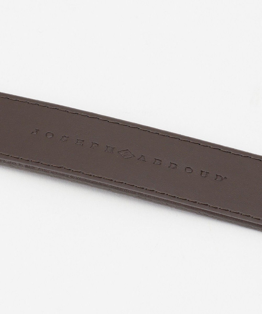 JOSEPH ABBOUD 【サイズ調整可能】カウレザー エンボスメッシュ ベルト 