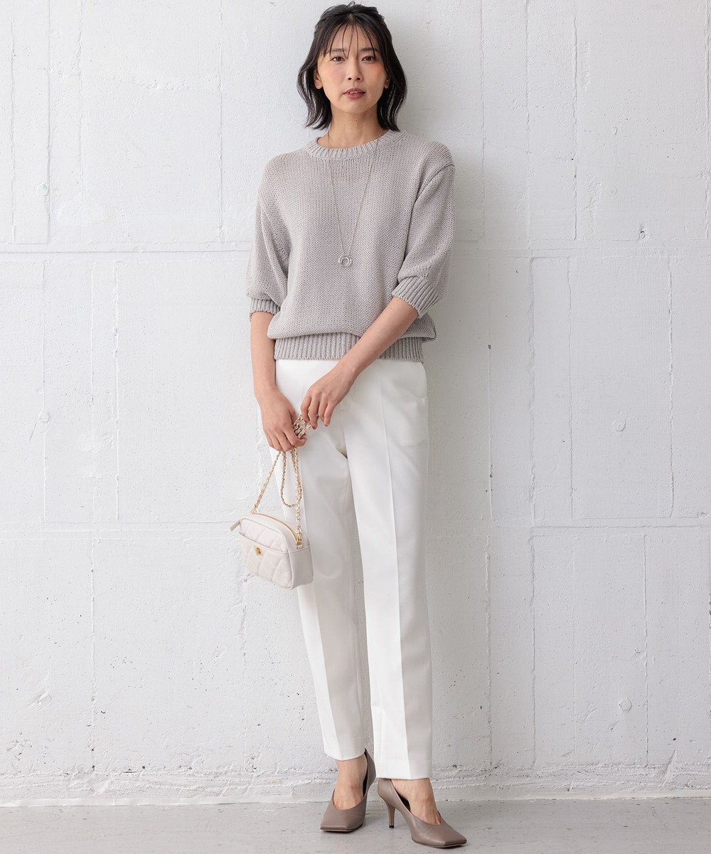 23区 【洗える】ルレックスバルキー ラメニット 