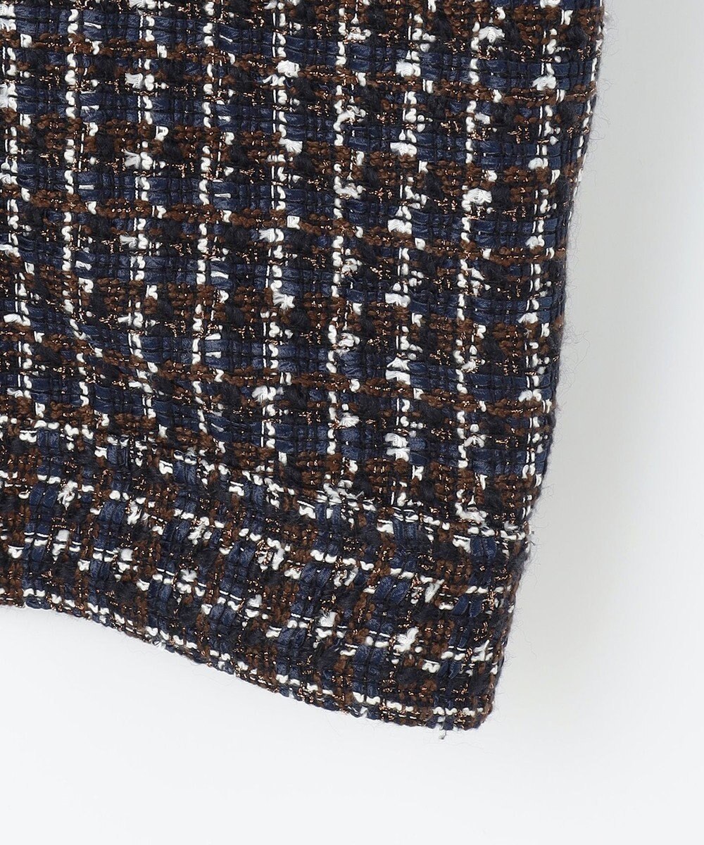 #Newans ツイードブルゾン 