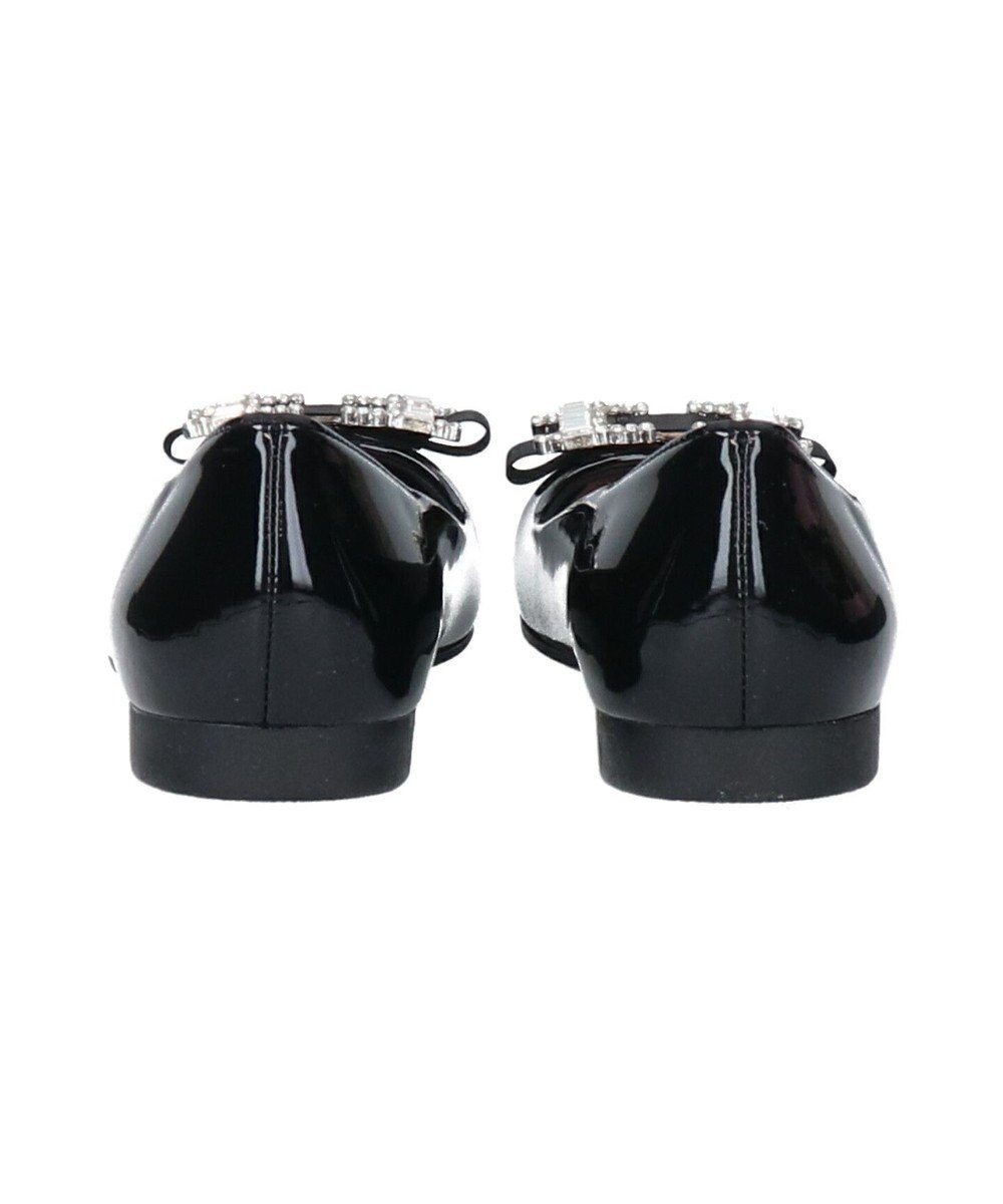 Bridget Birkin 【Bridget Birkin】ビジューリボンバレエレインパンプス 