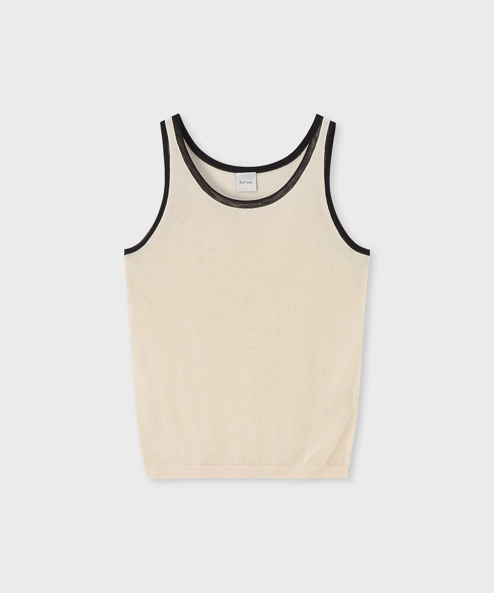 Paul Smith シアーレイヤード 半袖ニット 