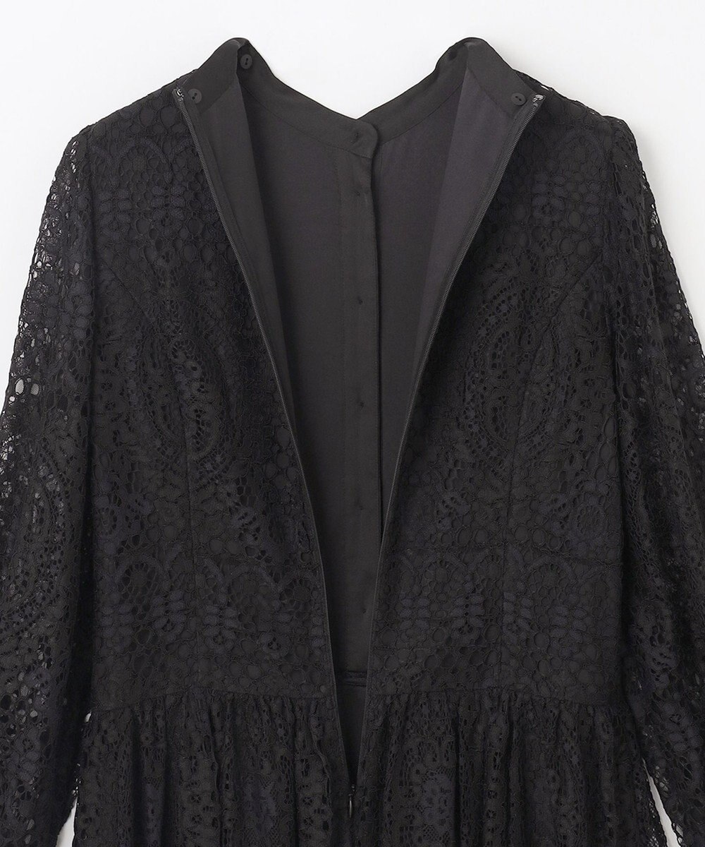 GRACE CONTINENTAL レースボウタイワンピース 