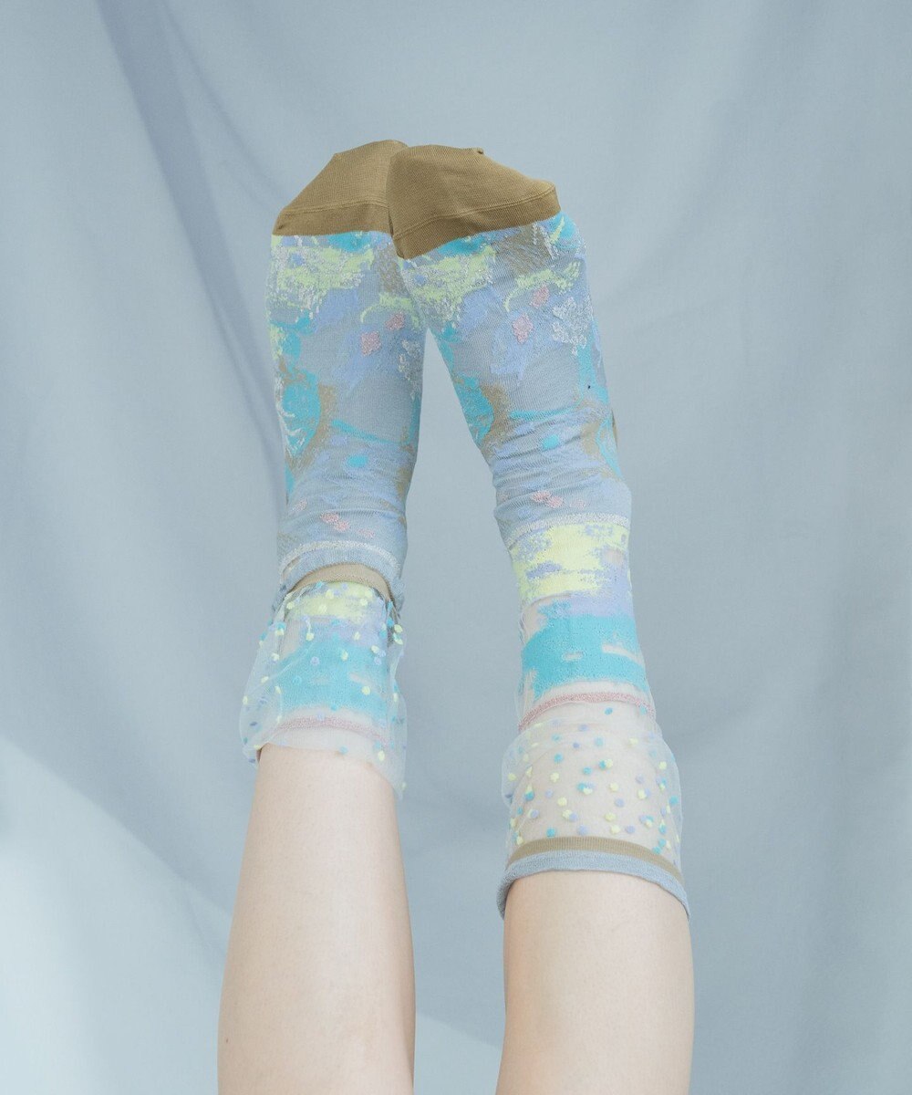 COQ LANDSCAPE シアーハイソックス 