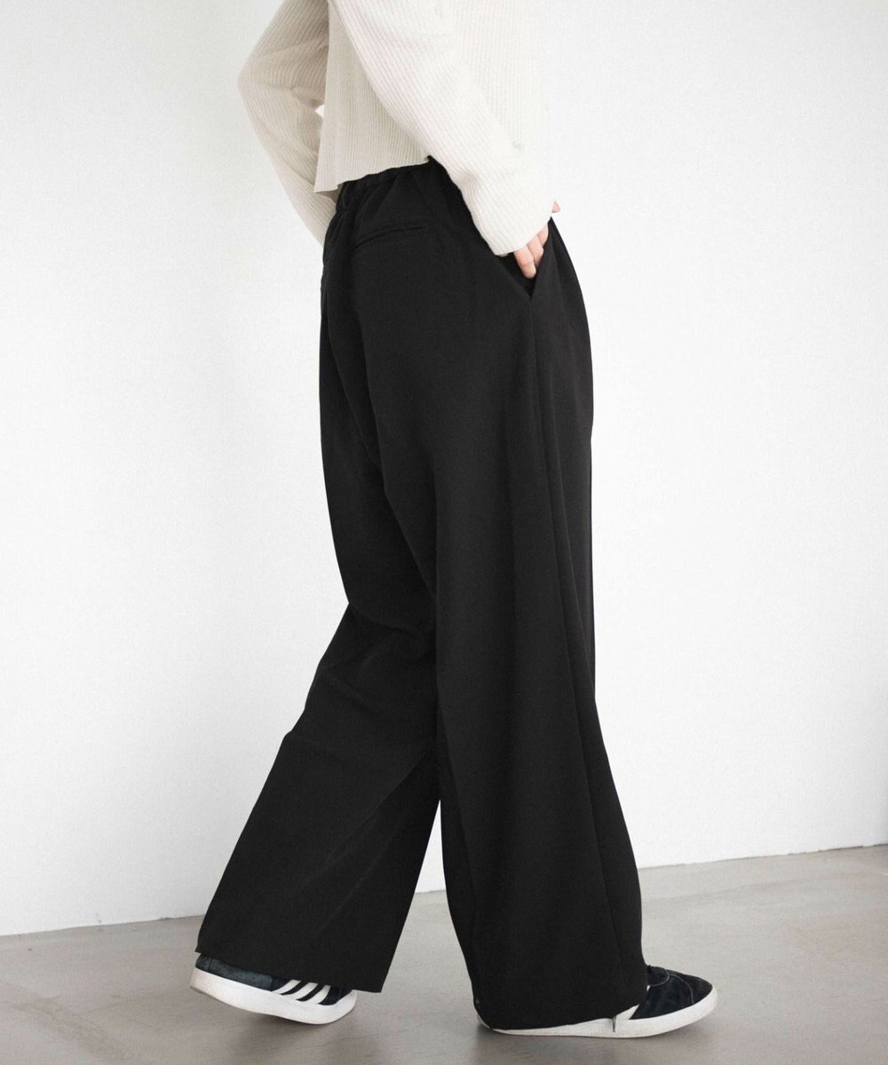 WEGO 【ユニセックス着用ITEM/SMLサイズ展開】バギースラックス 