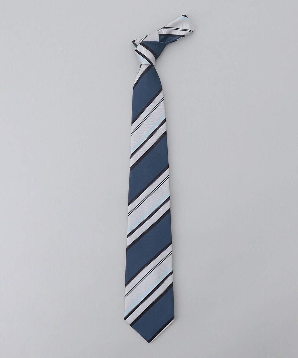 GOTAIRIKU GOTAIRIKU別注【日本製】シルク ネクタイ_レジメンタル 