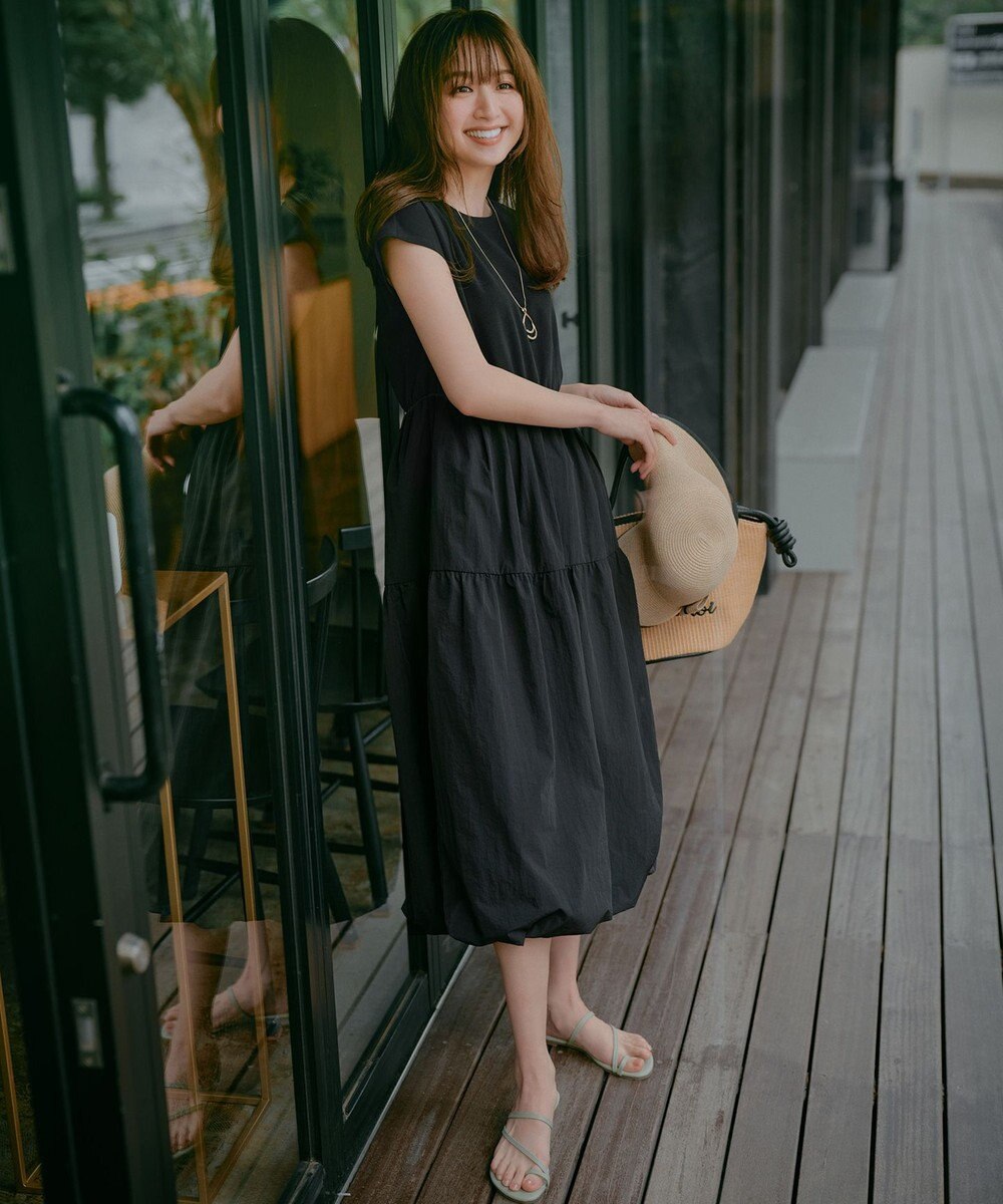 ANY SIS 【洗える】リボンブレード ハット 