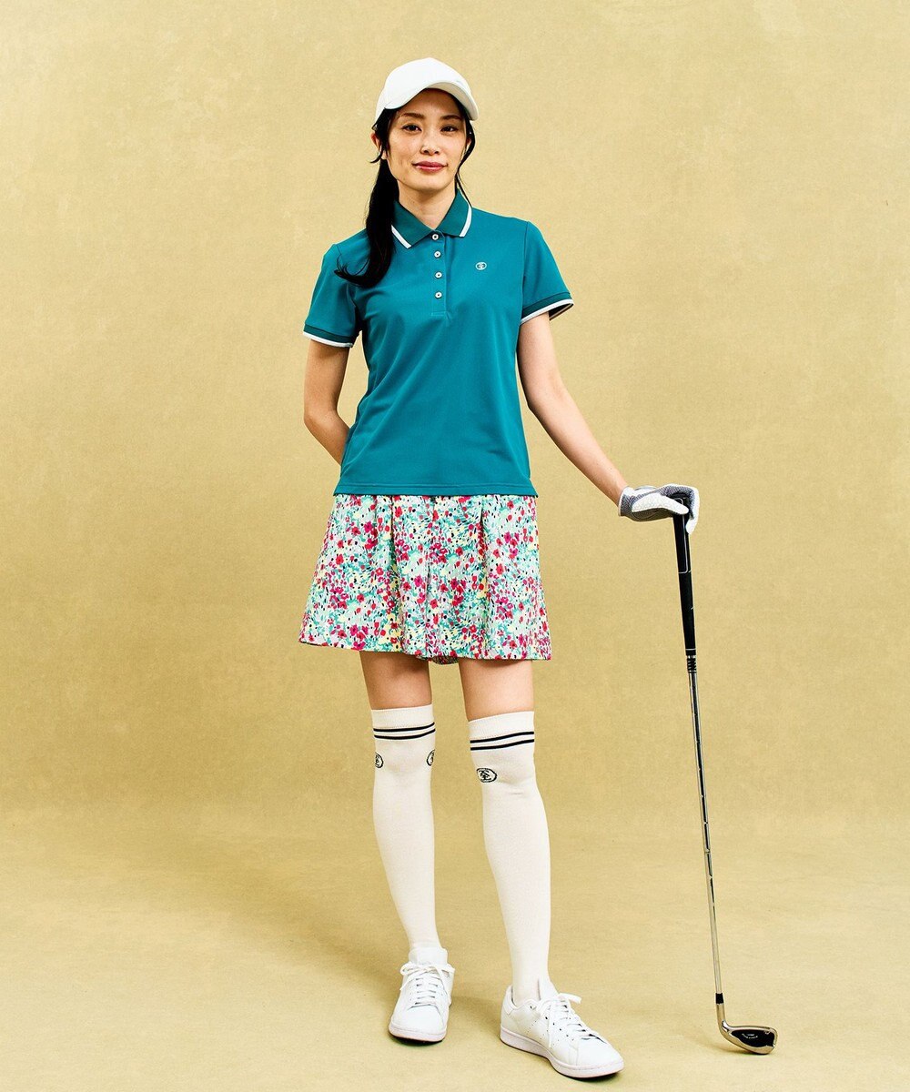 23区GOLF 【WOMEN】フラワーショートパンツ 