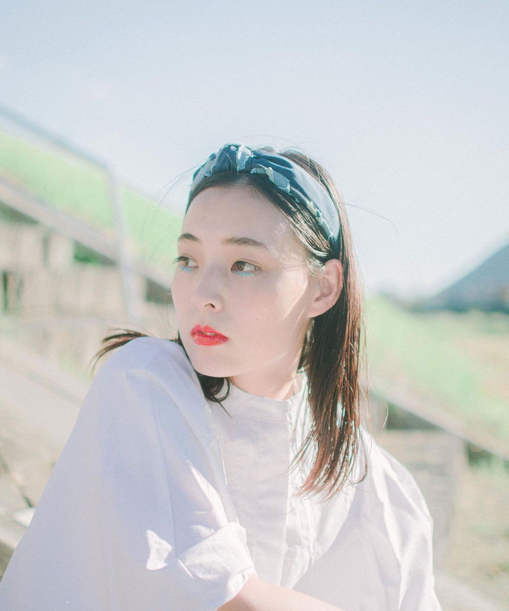 POLS ジャガード織  HAKO カチューシャ 