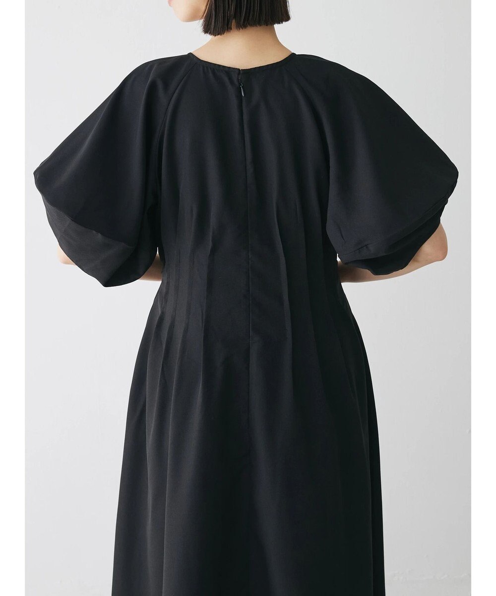 Green Parks ボリューム袖ロングワンピース 