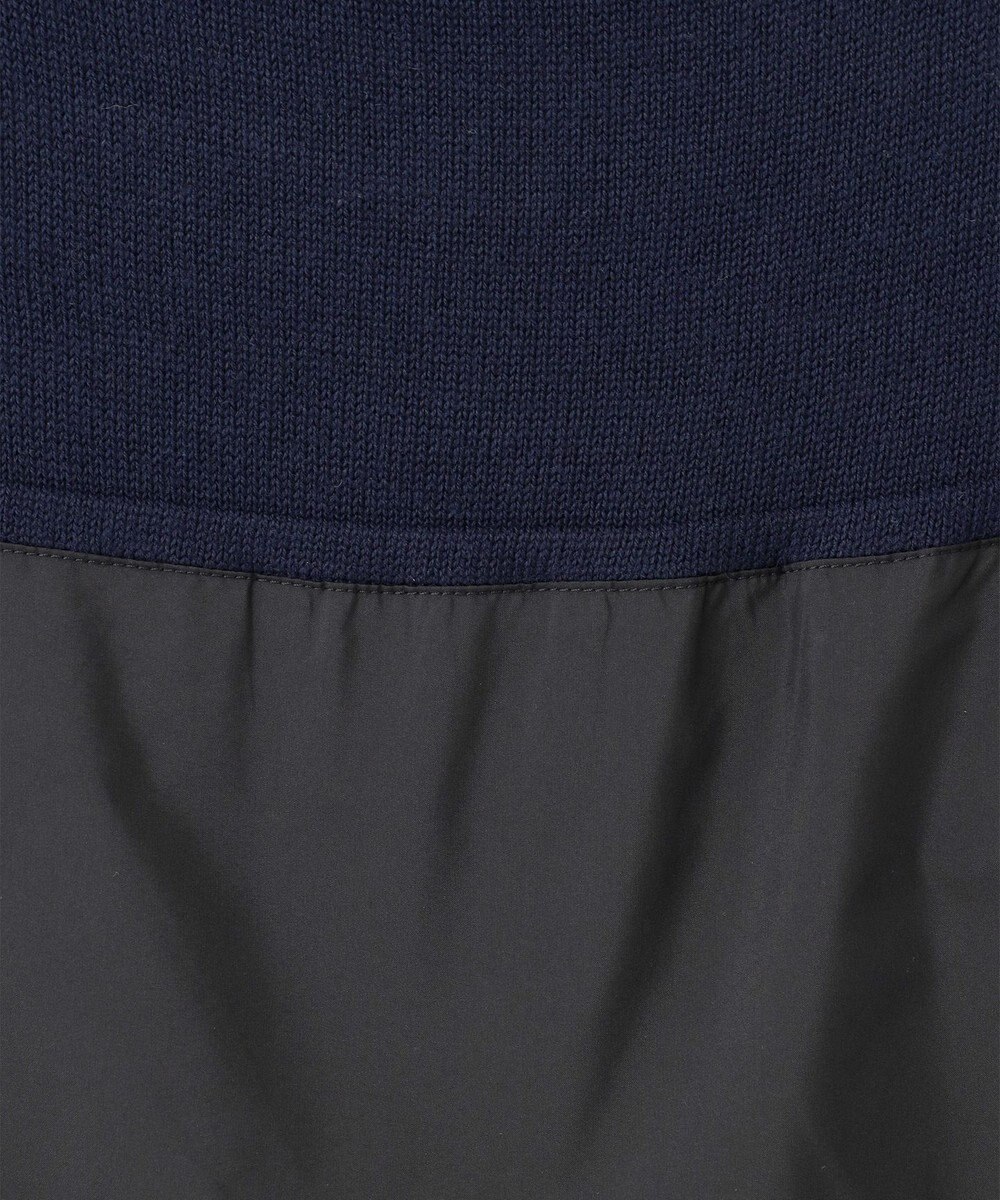 23区GOLF 【WOMEN】【ウォッシャブル】コットンブレンドサイドロゴベスト 