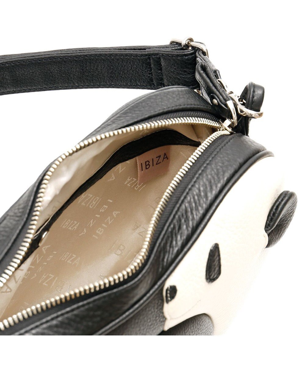 IBIZA アニマーダ　牛革　ショルダーバッグ（パンダ） 