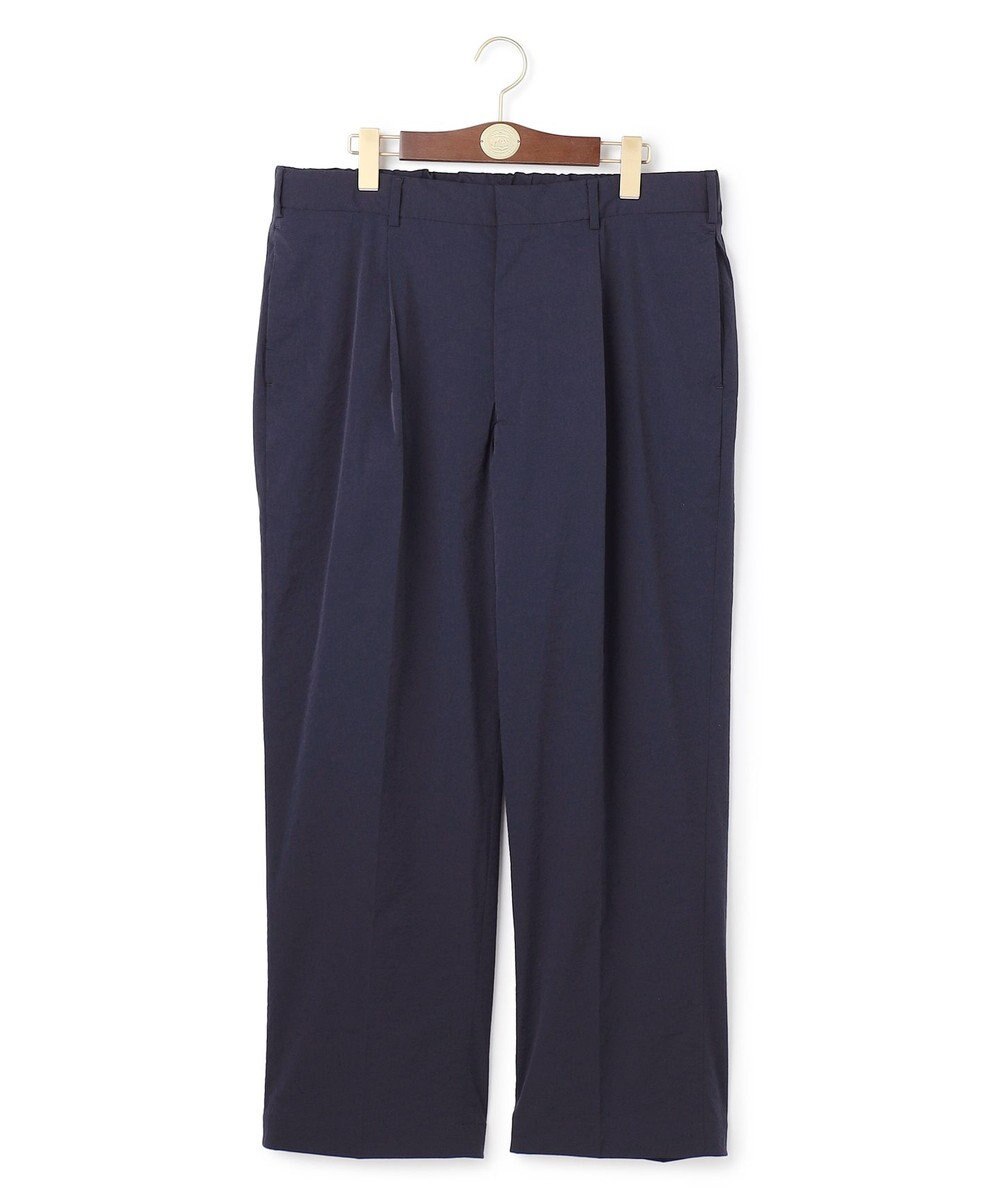 J.PRESS MEN 【J.PRESS ORIGINALS】【UNISEX】High Power Stretch Mechanical 1Tuck Slacks / New Wide Piped Stem 