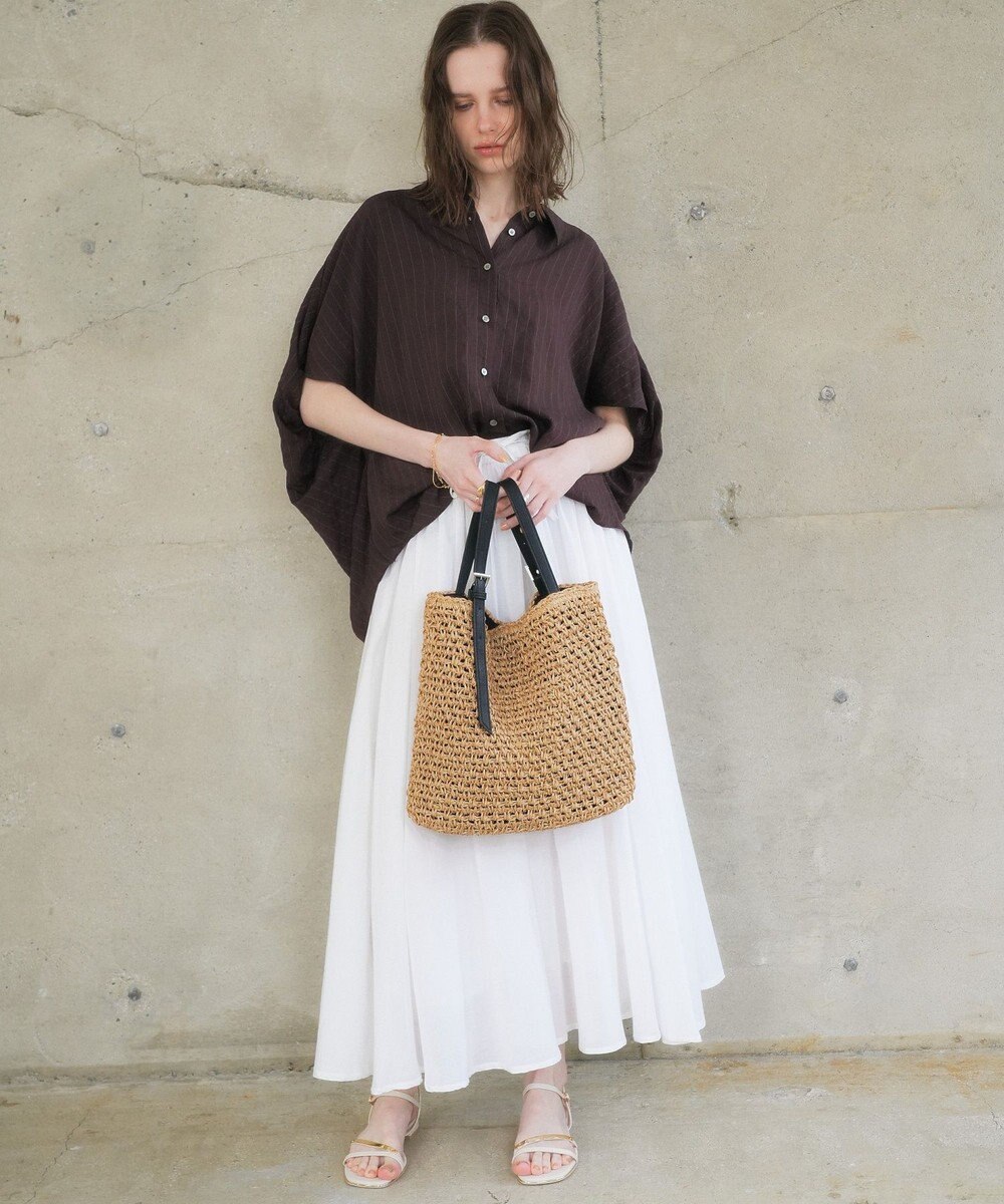 YECCA VECCA ストライプ柄シャツ 