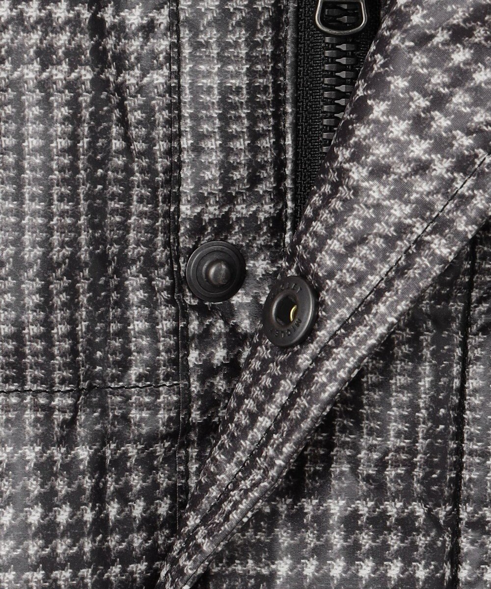 JOSEPH ABBOUD 【撥水/フード取り外し可/ダウン】パウダータフタ ダウン ブルゾン 