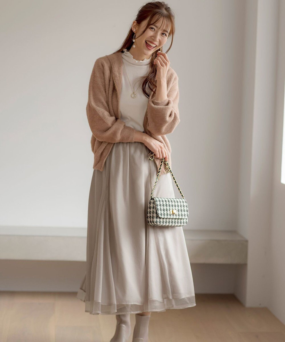 ANY SIS 【洗える】シアーリブ インナー 