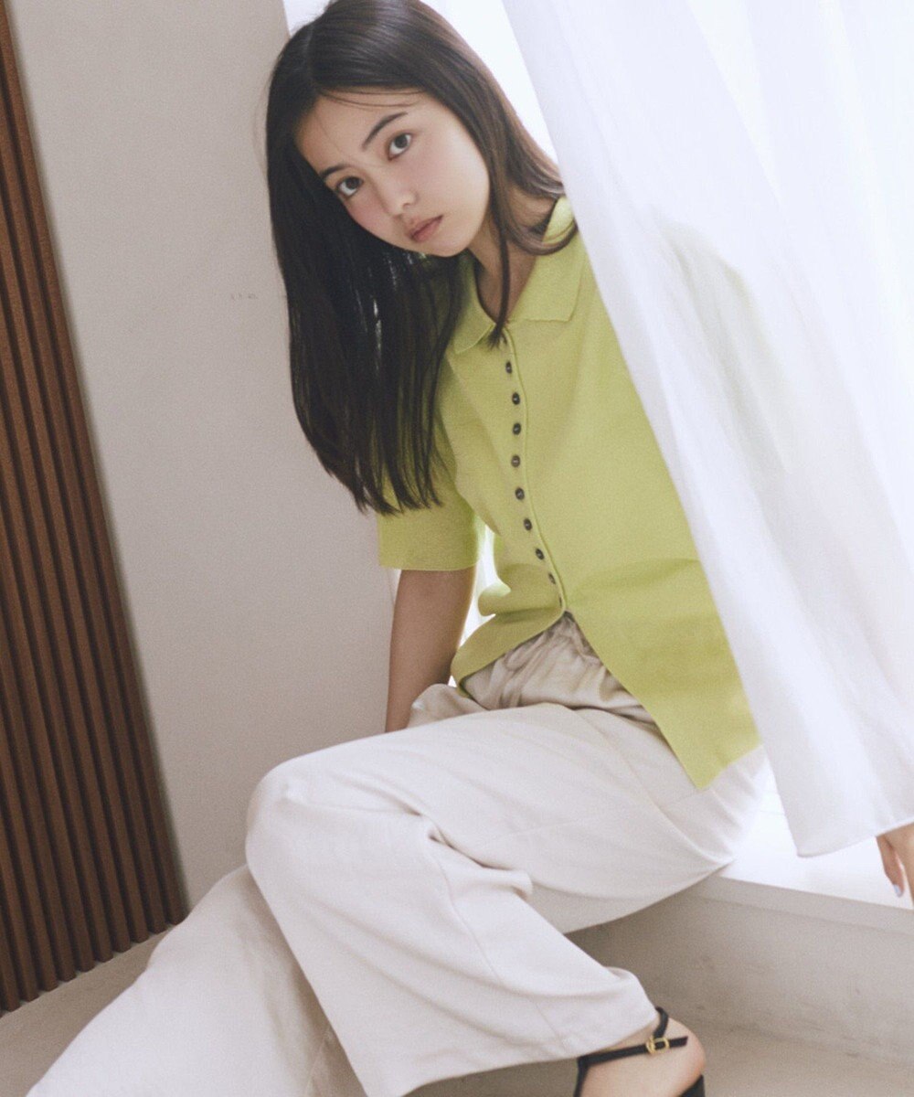earth music&ecology 前後2WAYポロニット 