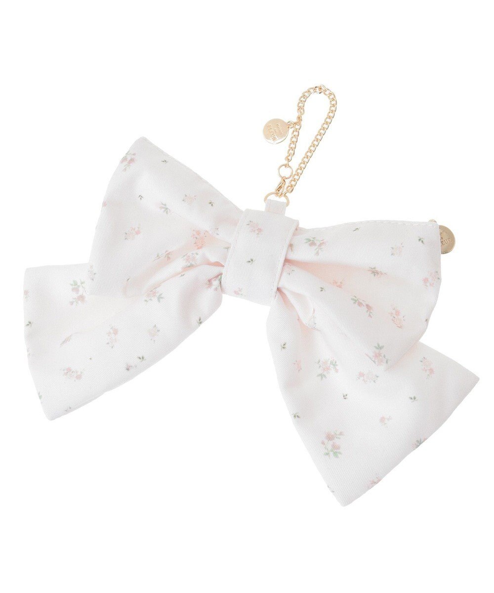 Maison de FLEUR ピンクマニアリボンポーチチャーム 