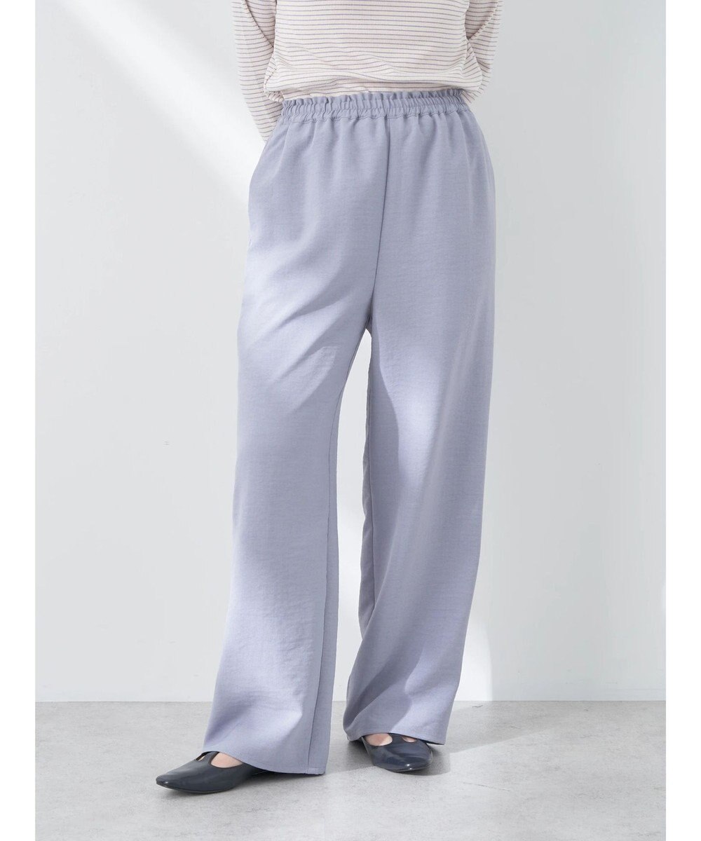 earth music&ecology ギャザーパンツ 