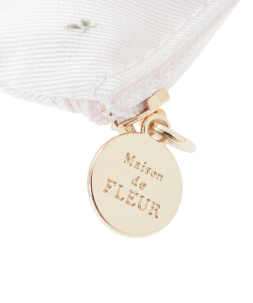 Maison de FLEUR ピンクマニアリボンポーチチャーム 