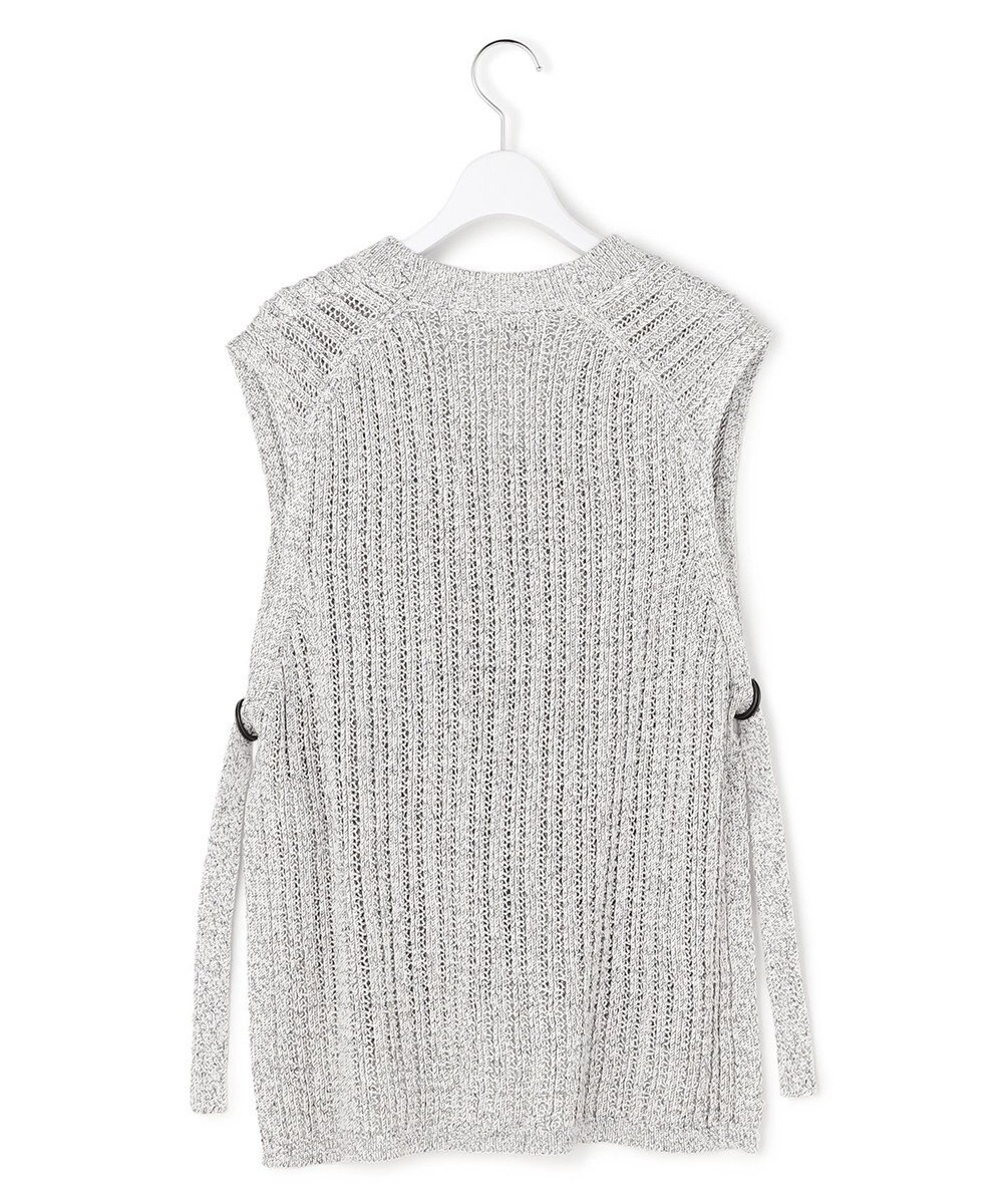 ICB L コットンツイスター ニットベスト 