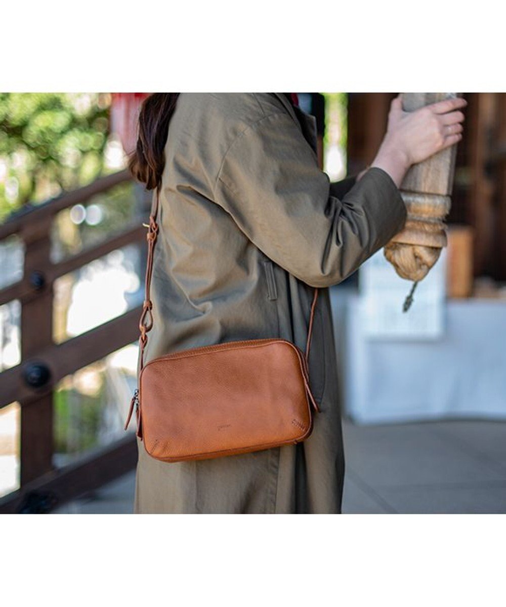 genten トスカ BOX型ミニショルダーバッグ 