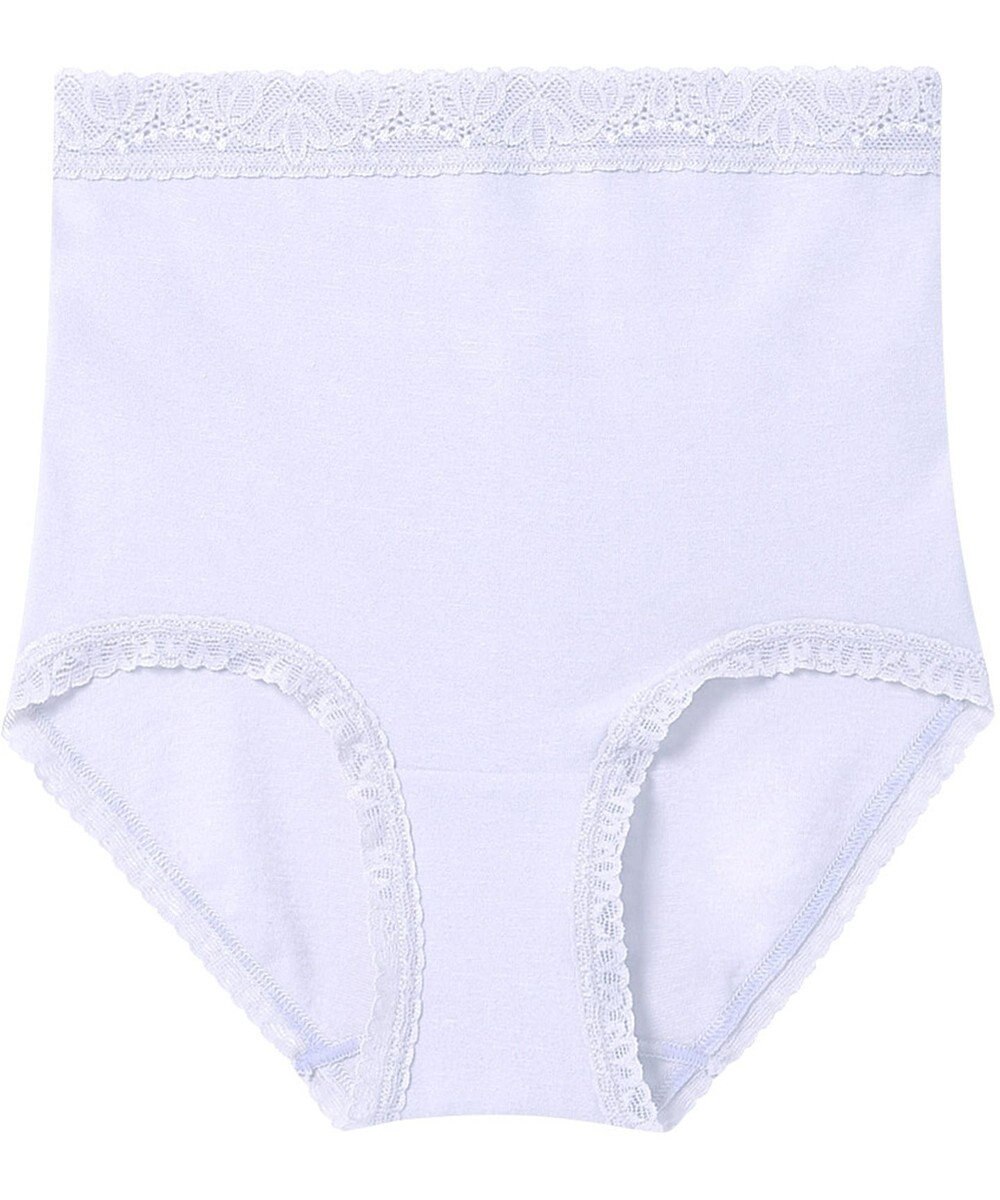 Wing ショーツ 綿混(身生地部) やさしい肌あたり 【デイリーフィット やわらかコットン】 はきこみ丈ふかめ EC3230 ウイング／ワコール 