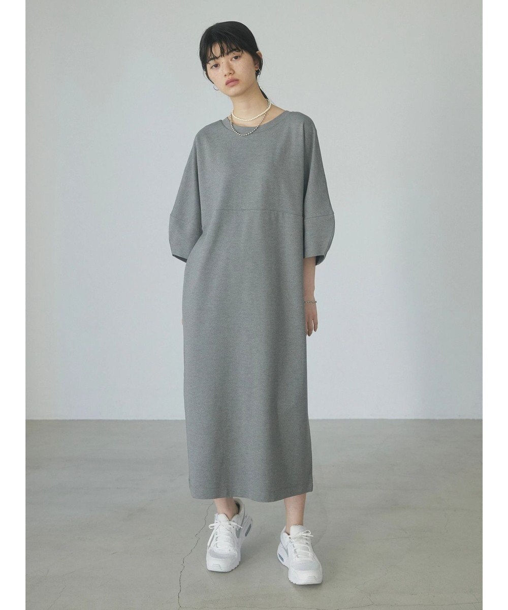 Green Parks ａ．カットポンチワンピース Gray