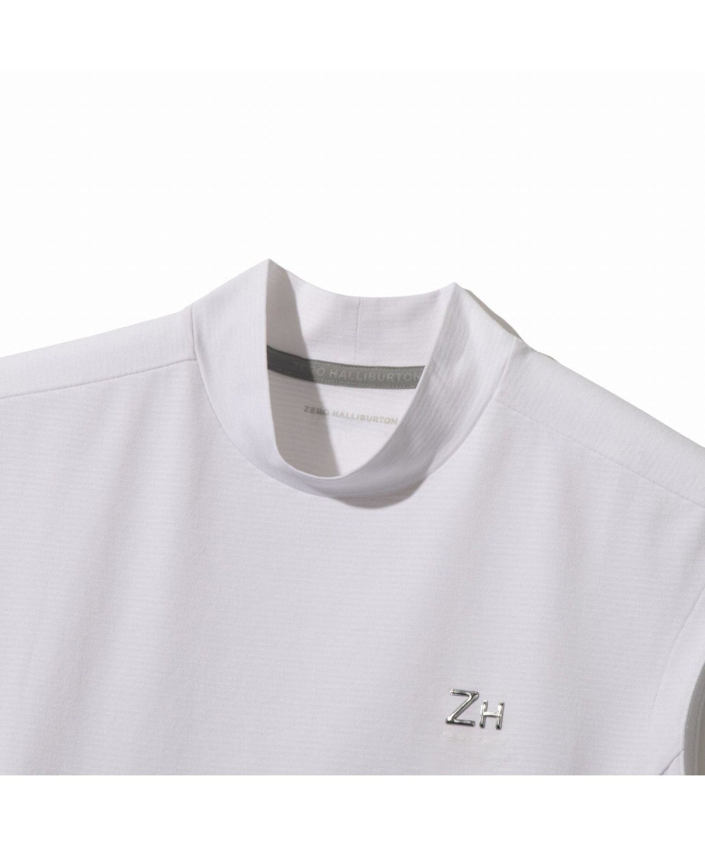 ZERO HALLIBURTON 【吸水速乾・UVケア】 フレンチスリーブモックネックTシャツ ZHG-W5S6b 82981 