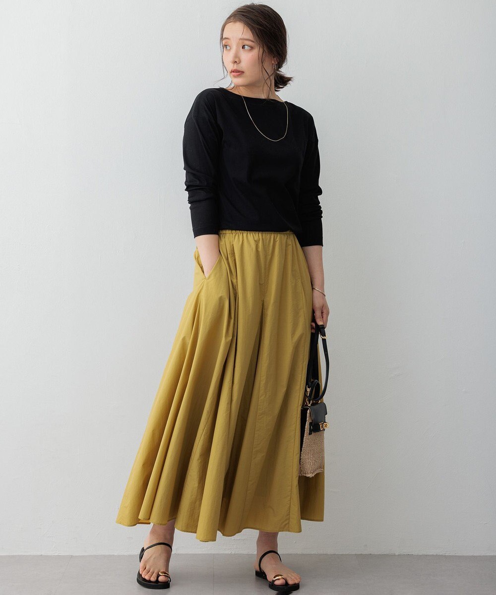 23区 【SLOW/一部店舗限定】ツイステッドシアジャージー カットソー 