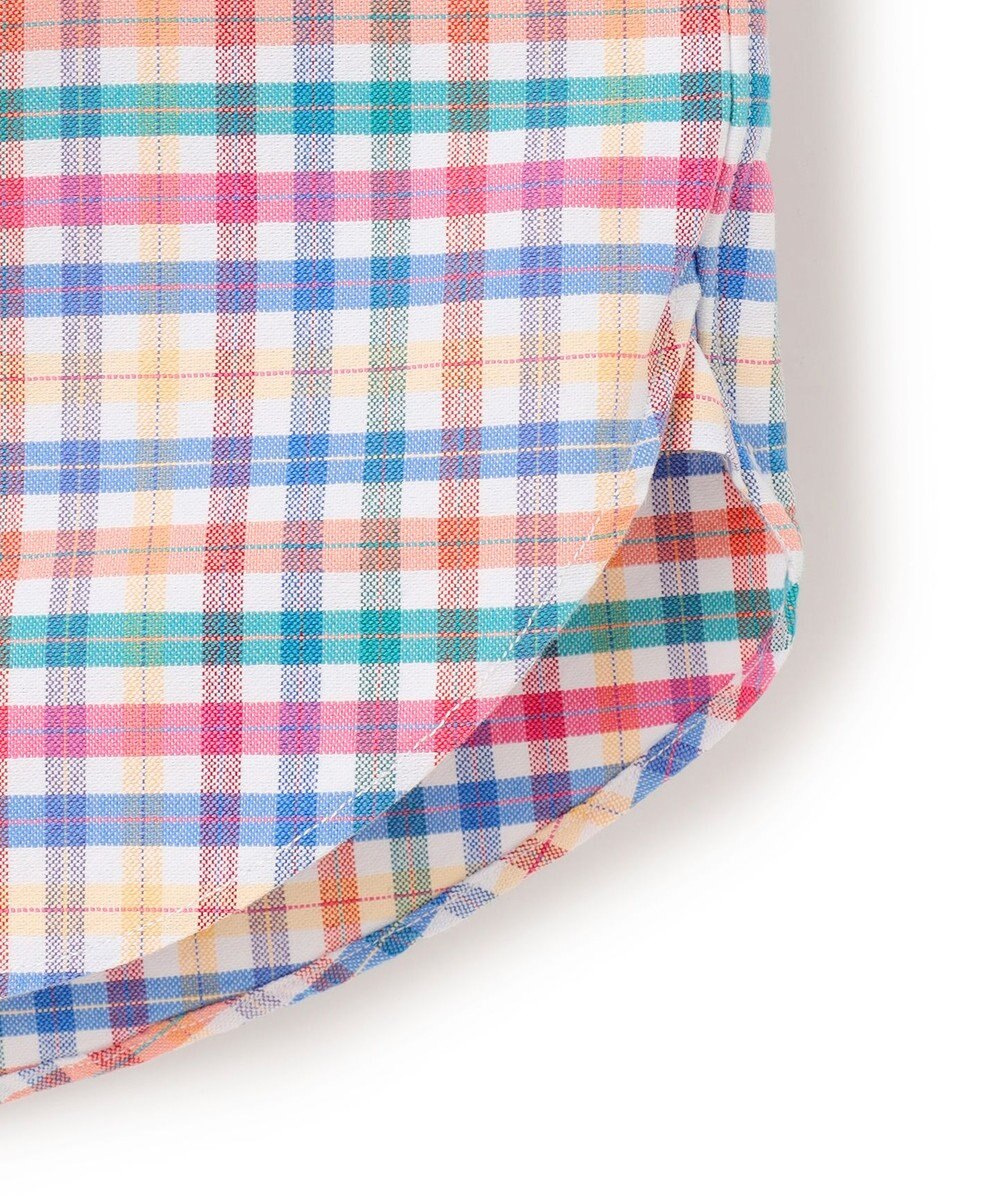 J.PRESS MEN コットンオックス マルチチェック シャツ / ボタンダウン 