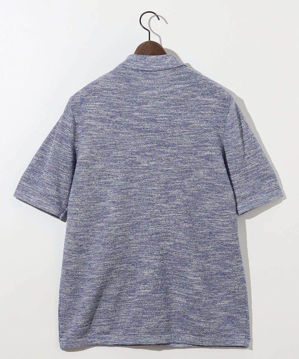 JOSEPH ABBOUD 【イタリア糸使用/軽い/洗える/サスティナブル】スラブギマ ニット シャツ 