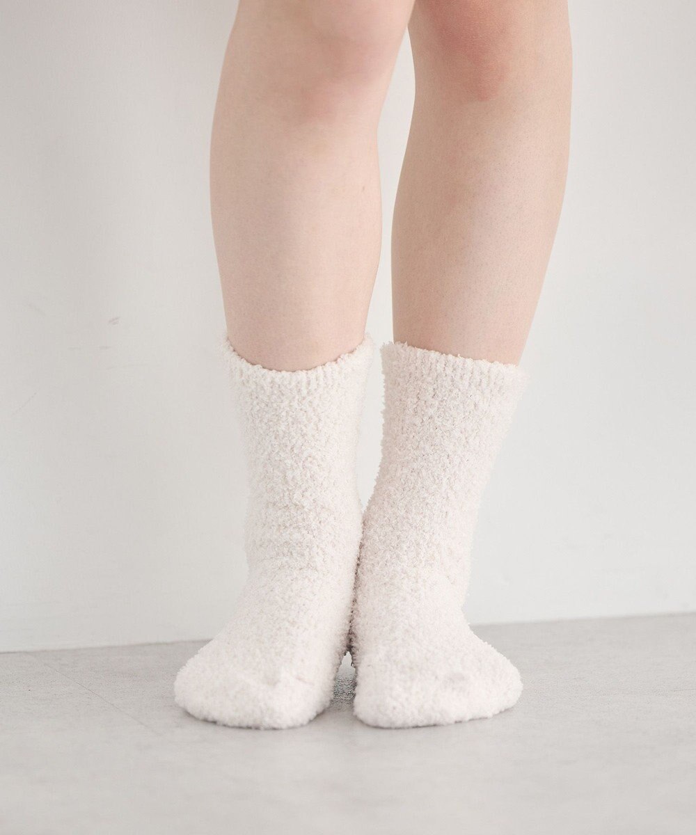 earth music&ecology 【予約】miffy/earth タグ付モコモコソックス 