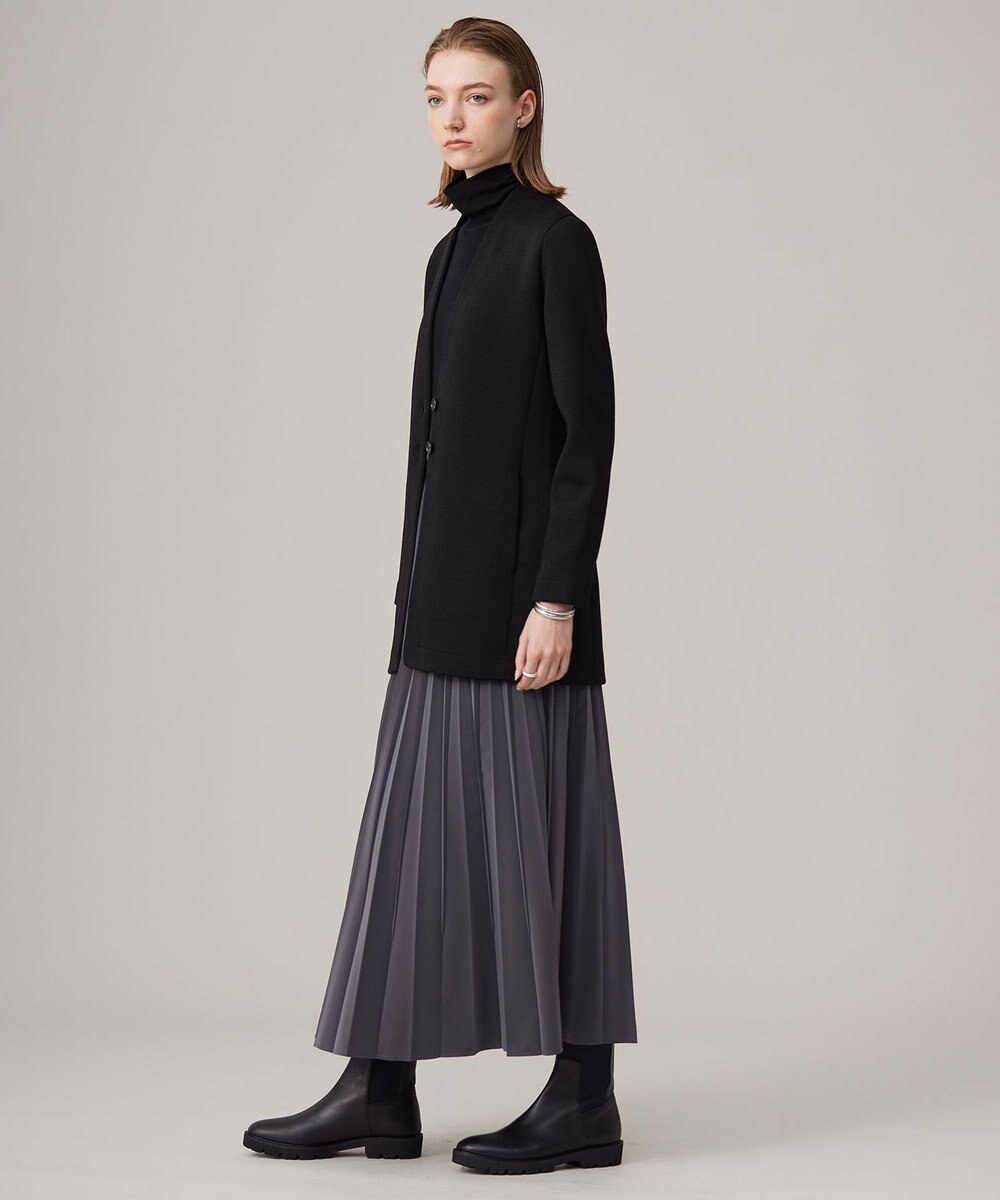 ICB L 【CLASSY.1月号掲載・洗える】ラミネートプリーツ スカート 