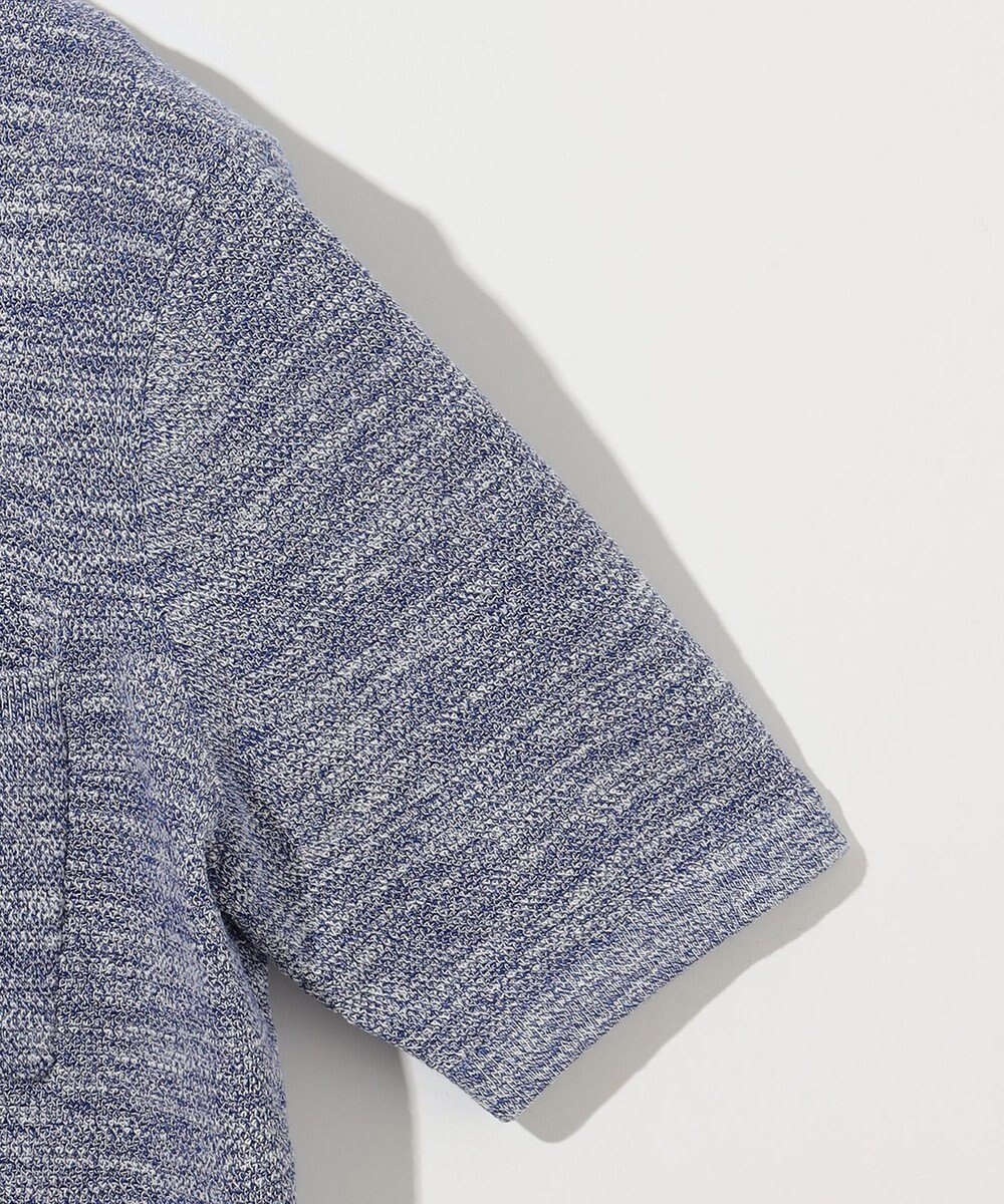 JOSEPH ABBOUD 【イタリア糸使用/軽い/洗える/サスティナブル】スラブギマ ニット シャツ 