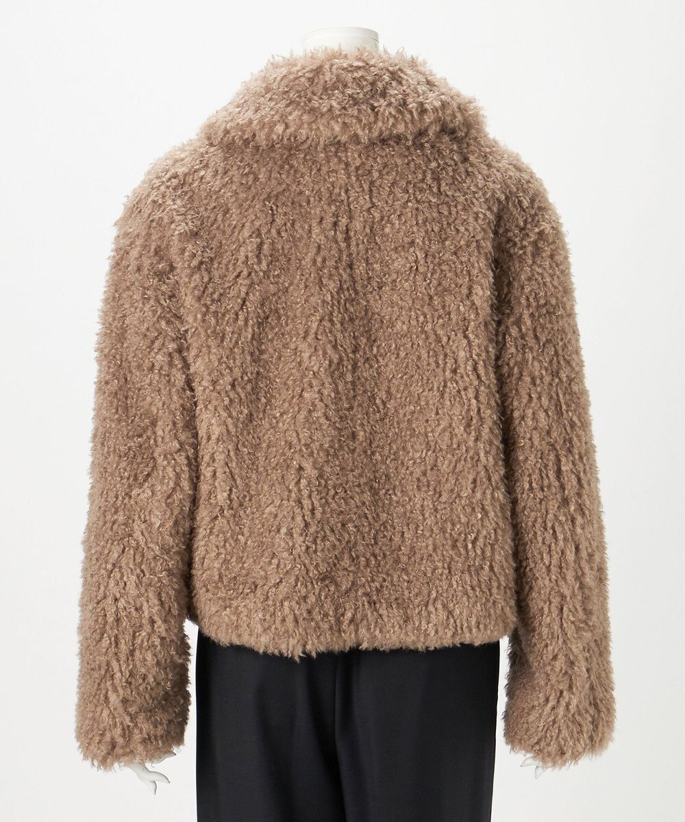 23区 【GOLD LABEL】カーリーニードルファー ブルゾン 