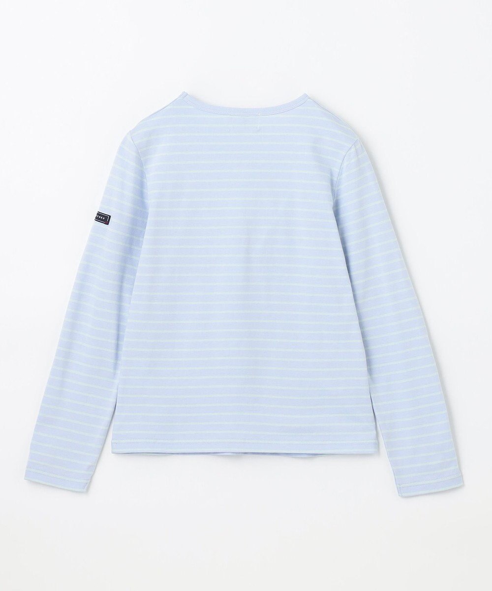 組曲 KIDS 【150-160cm】長袖ボーダー Tシャツ 