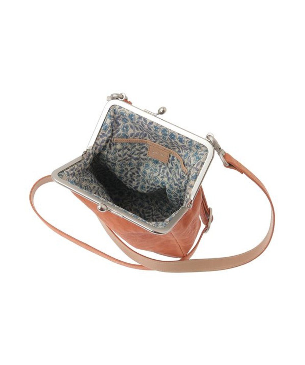 genten アンティーコ×LIBERTY 口金ミニポシェット 