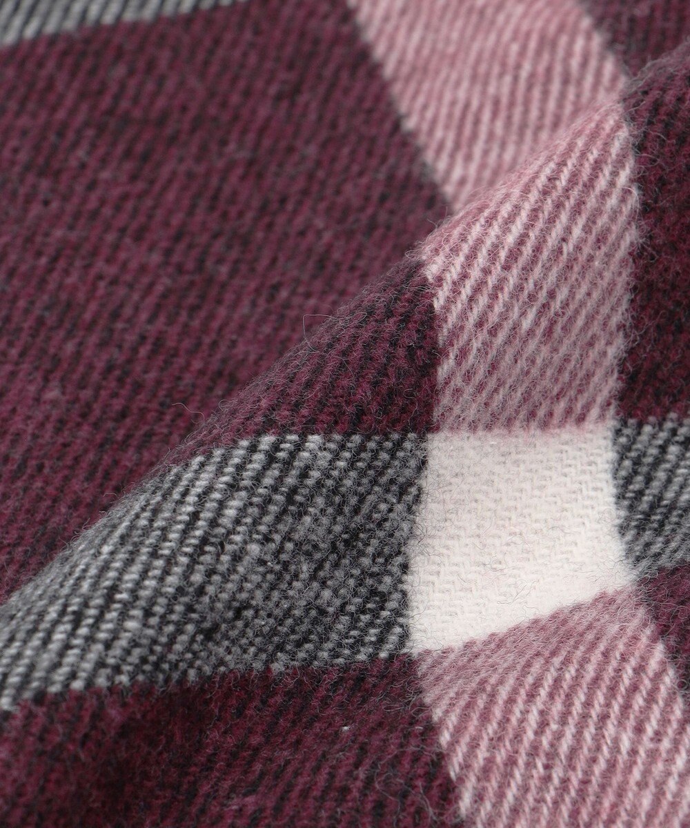 JOSEPH ABBOUD 【カシミヤ混・イタリア製】ビックビックチェック　ストール 