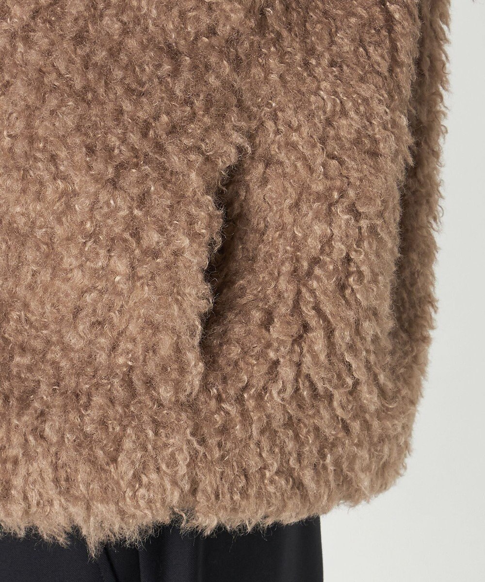 23区 【GOLD LABEL】カーリーニードルファー ブルゾン 