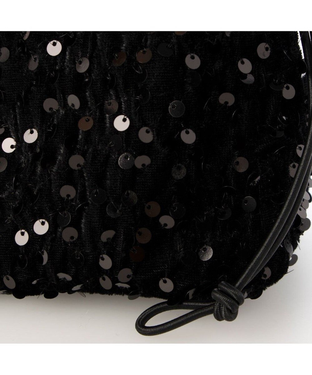 UNBILLION カシュカシュ cachecache / スパンコールドロストワンハンドルバッグ 