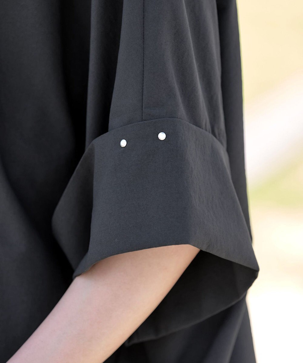 Tiaclasse 【洗える】ワイドスリーブドルマンブラウス 