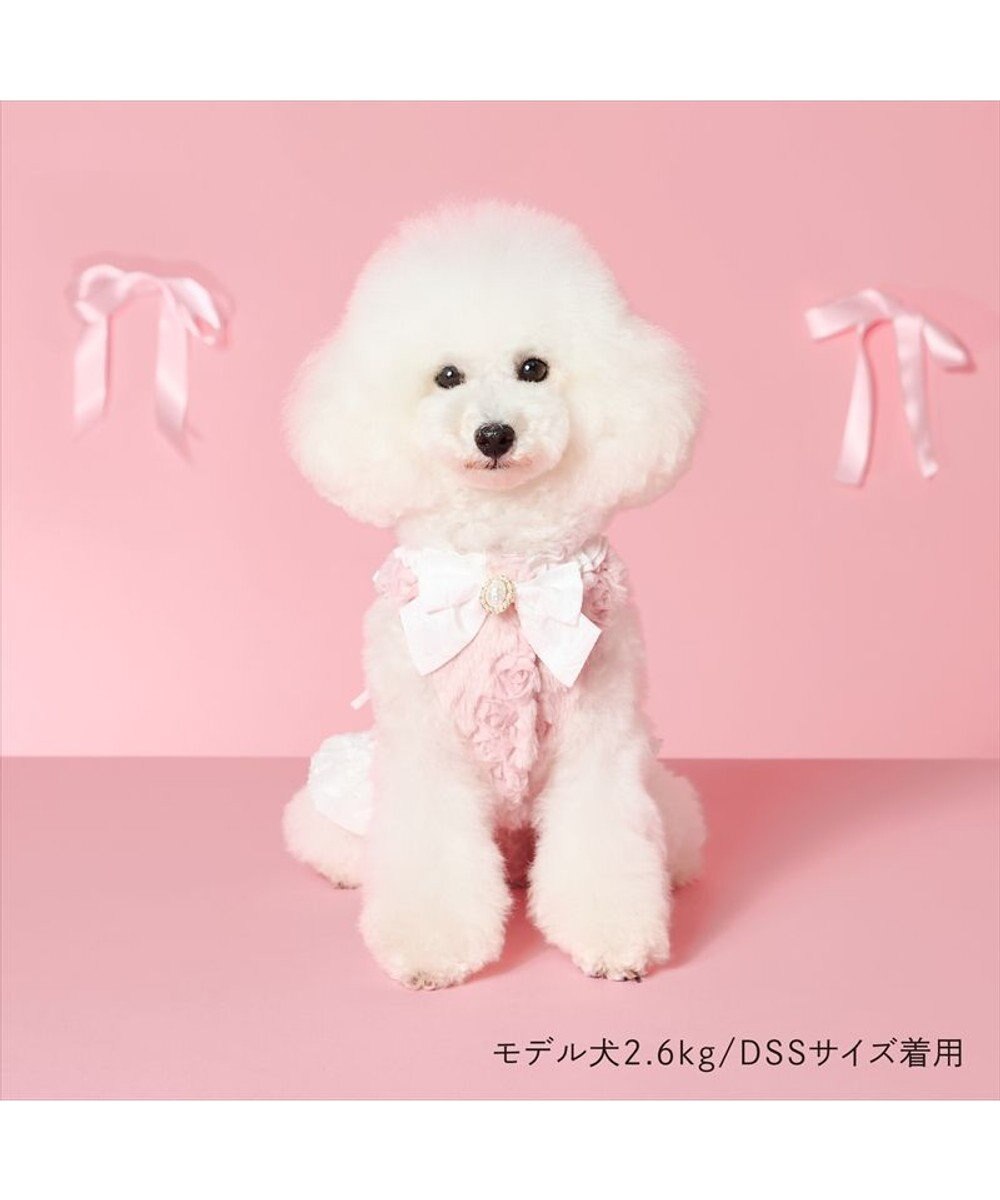 PET PARADISE cherircouture パールリボン ベスト 《ピンク》 小型犬 