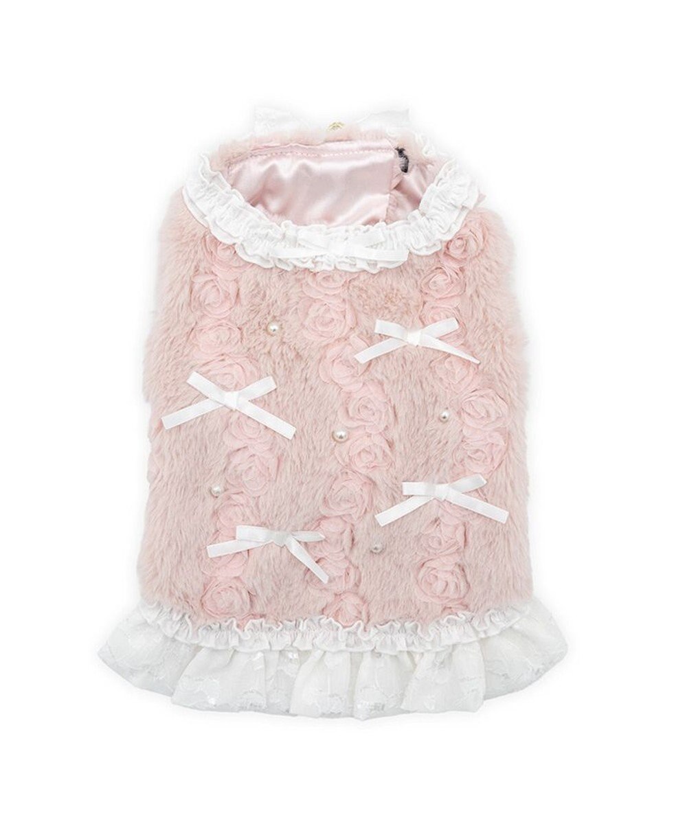 PET PARADISE cherircouture パールリボン ベスト 《ピンク》 小型犬 