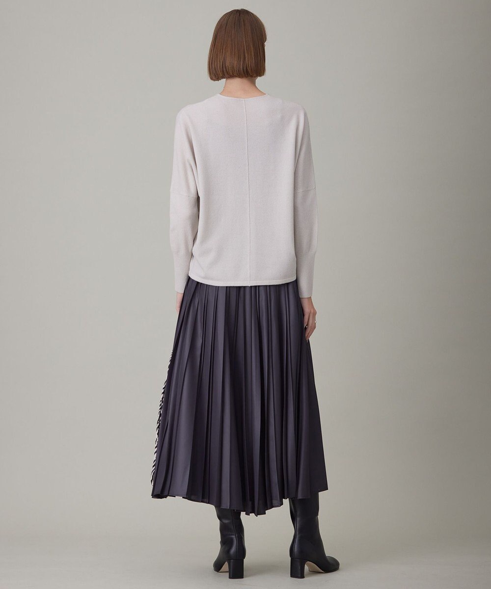 ICB 【洗える】ソフトウールハイゲージ Vネックプルオーバー 